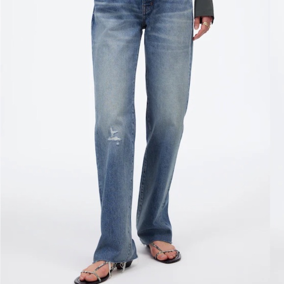 Madewell Easy Dean Straight Jeans - Picture 9 of 10